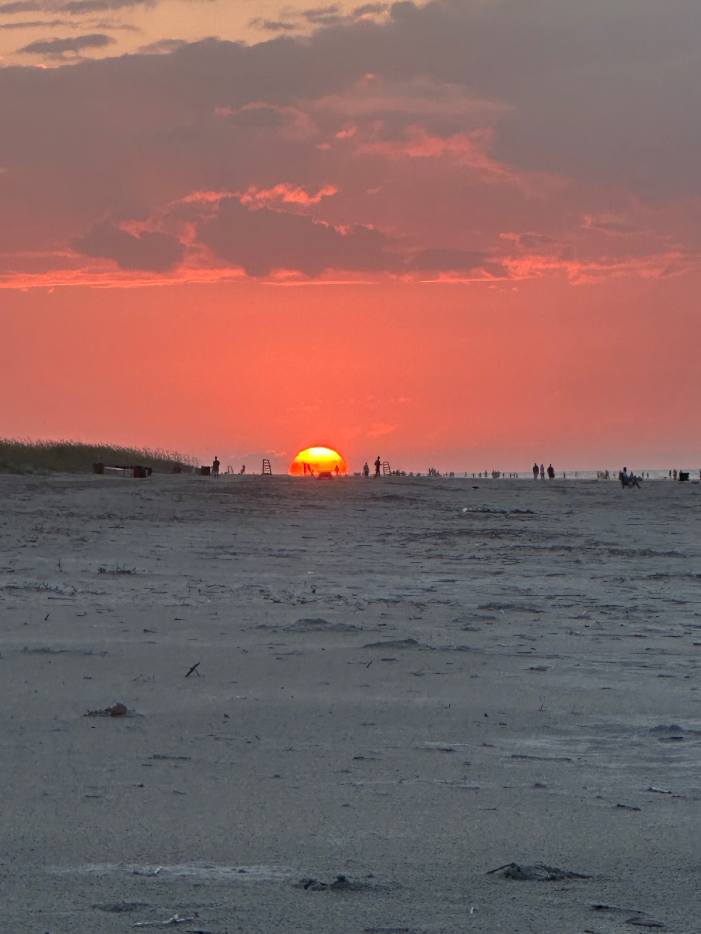Sunrise on the beach